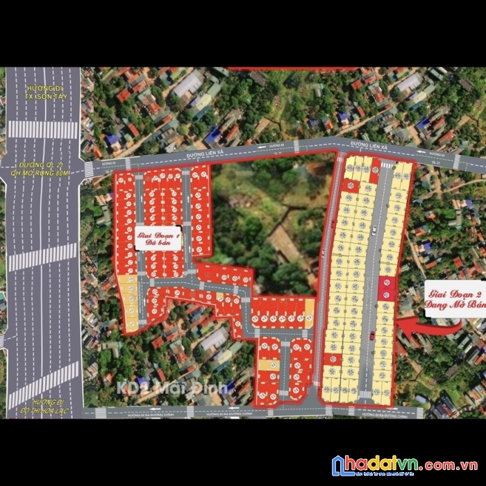 Bán đất nền phân lô chỉ 22tr/m2 hòa lạc khu vực thạch thất gần khu công nghệ cao cực vip đáng sống