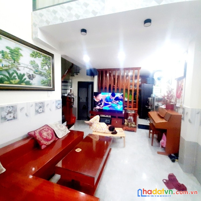 Bán nhà nguyễn văn nghi gò vấp 4m x 10m 4 tầng hẻm ô tô giá 5 tỷ 8 ở ngay