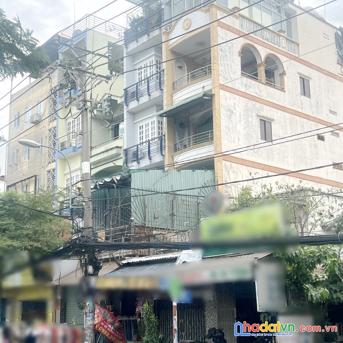 Nhà 6 tầng nở hậu mt phạm thế hiển p4q8. trệt, 2 lầu. giá 14,5 tỷ tl