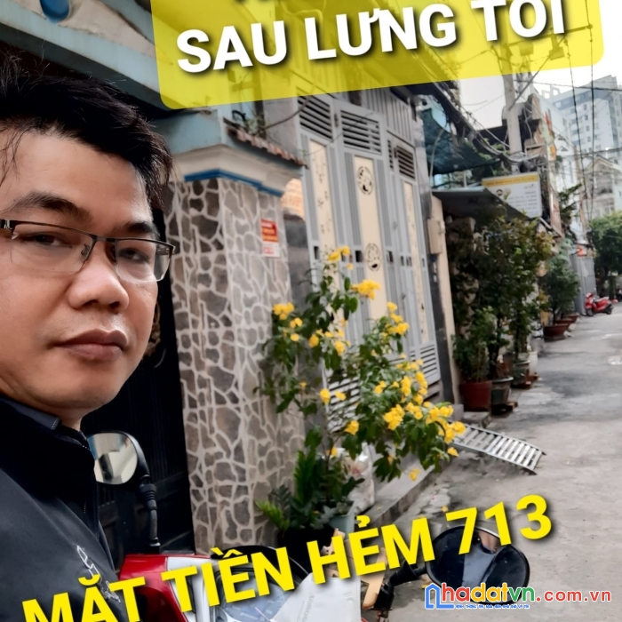 Hót - 5 tỷ có nhà hxh thông lê đưc thọ phường 16 gò vấp
