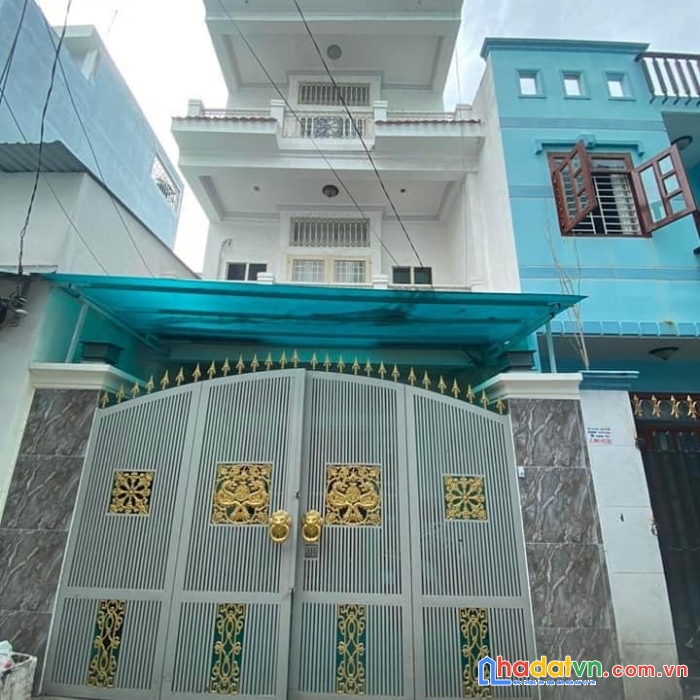 Bán nhà 3 tầng ngang 5m - 100m2 - hxh 2 mặt tiền - lâm văn bền - quận 7 giá 9,xx tỷ