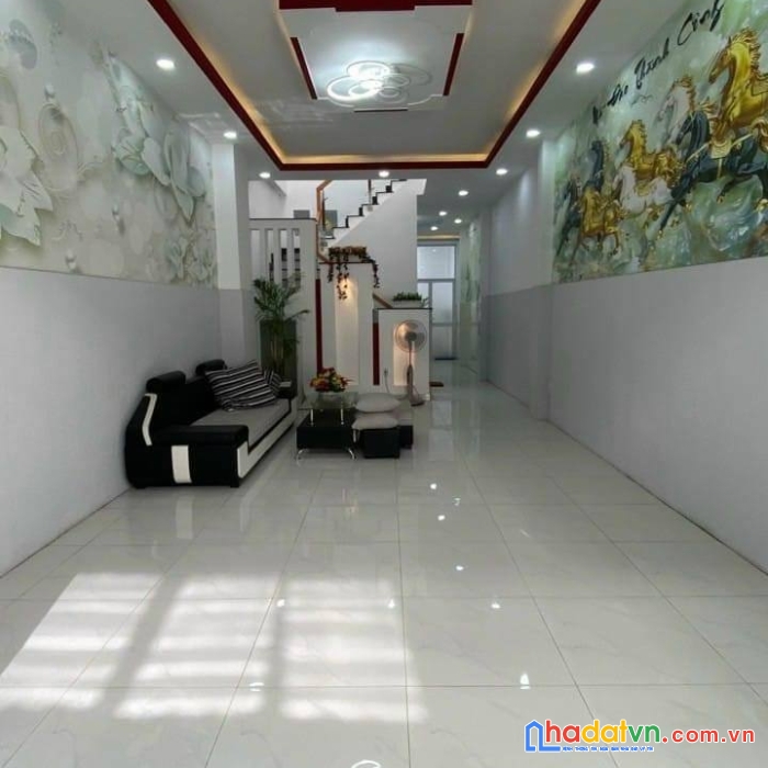 Bán nhà mới 2 tầng đường tô hiệu, hẻm 4m, 68m2 chỉ 6.8 tỳ, cách 10m ra mặt tiền