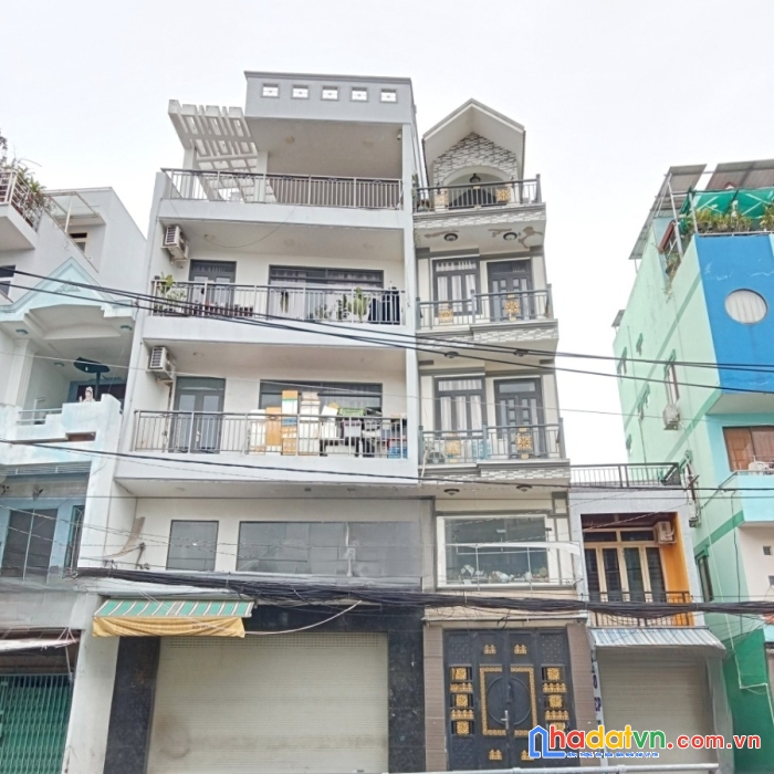 Nhà 5 tầng mặt tiền kinh doanh đường hưng phú p10,q8