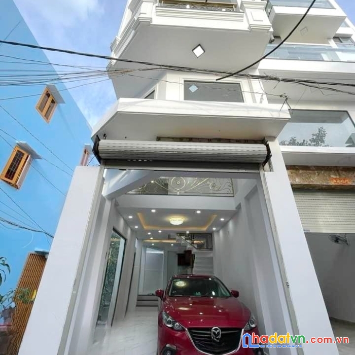 Nhà mới (4x13.5 nở hậu) 5 tầng đường nội bộ bông sao p5 q8 giá 9tỷ150