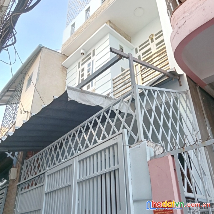 Nhà mới xây 3 tầng 2 mặt hẻm đường phạm thế hiển p6, q8