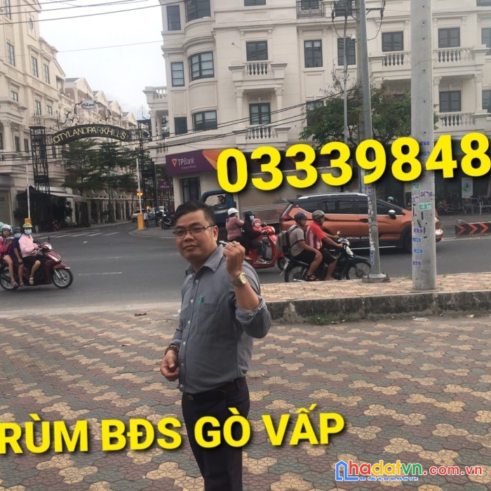 Lô góc nở hậu lê đức thọ phường 6 gò vấp tphcm 75m2 có 5 tỷ