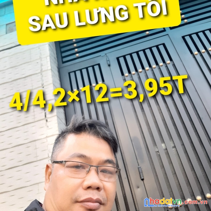 Hẻm thông 276 thống nhất phường 16 gò vấp tphcm 52m2 có 3 tỷ - 0333984888