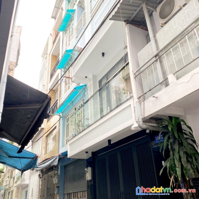 Nhà bán trần khắc chân  q3  khu phân lô  hxh  4 tầng - 9.7  t ỷ