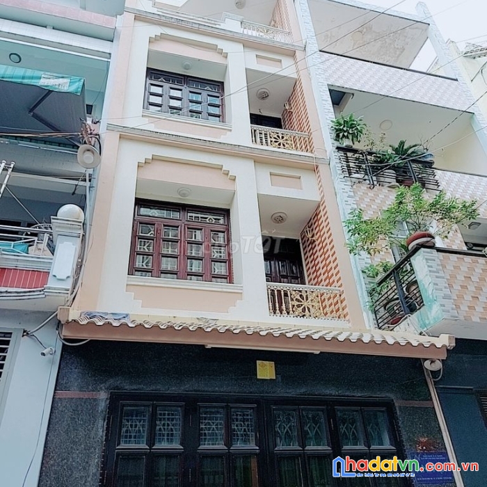 Bán nhà hẻm4m ôtô ngủtrongnhà trường chinh,tân bình,112m2,3tầng,ngang 4.5m,hơn 6tỷ.