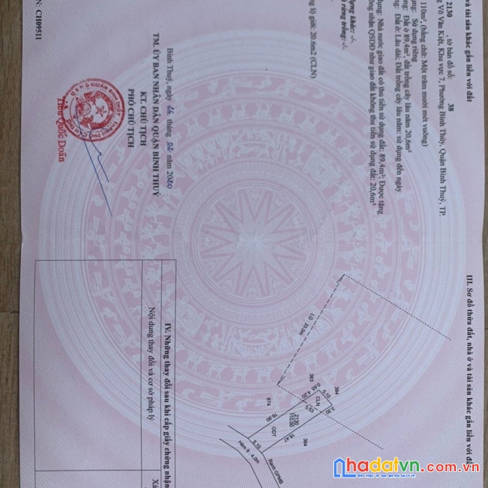 Bán nền đẹp giá rẻ, 2 mặt tiền võ văn kiệt