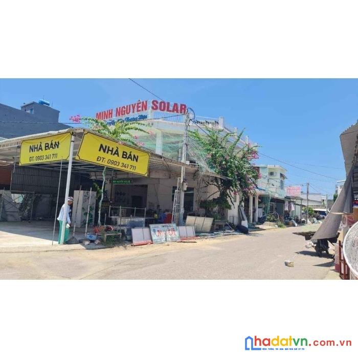 Bán hoặc cho thuê nhà 2 mặt tiền ngay trung tâm gò bồi thôn tùng giản, xã phước hòa, tuy phước,