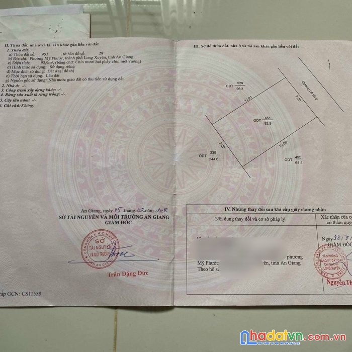 Khai xuân đầu năm 2023 cần bán nhanh nền đẹp tại long xuyên