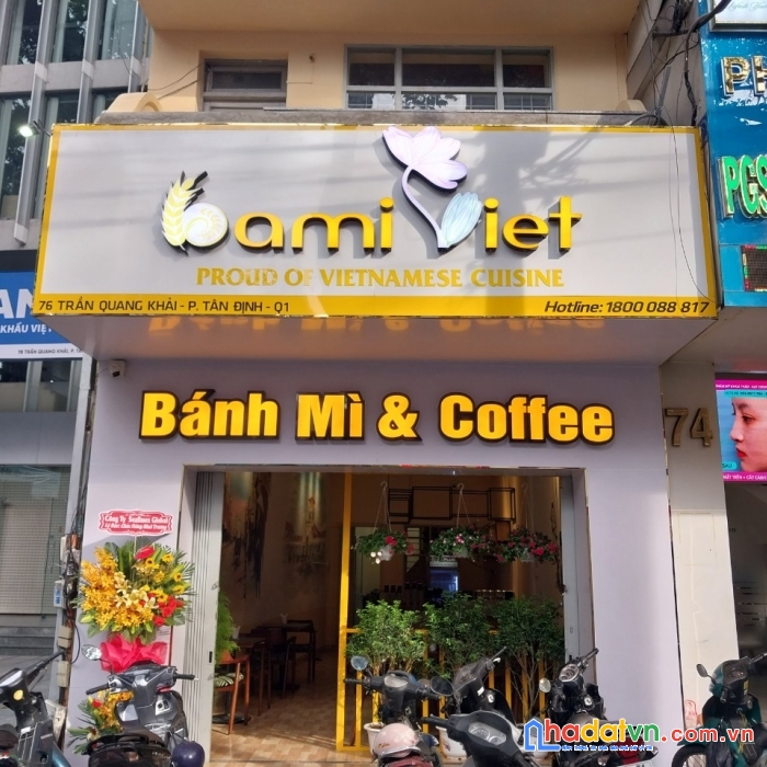 Cần cho thuê tầng lầu, ngay trung tâm quận 1