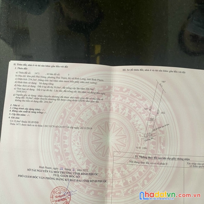 Sở hữu ngay 2 lô đất  liền kề vị trí đẹp tại trung tâm thị xã bình long, bình phước