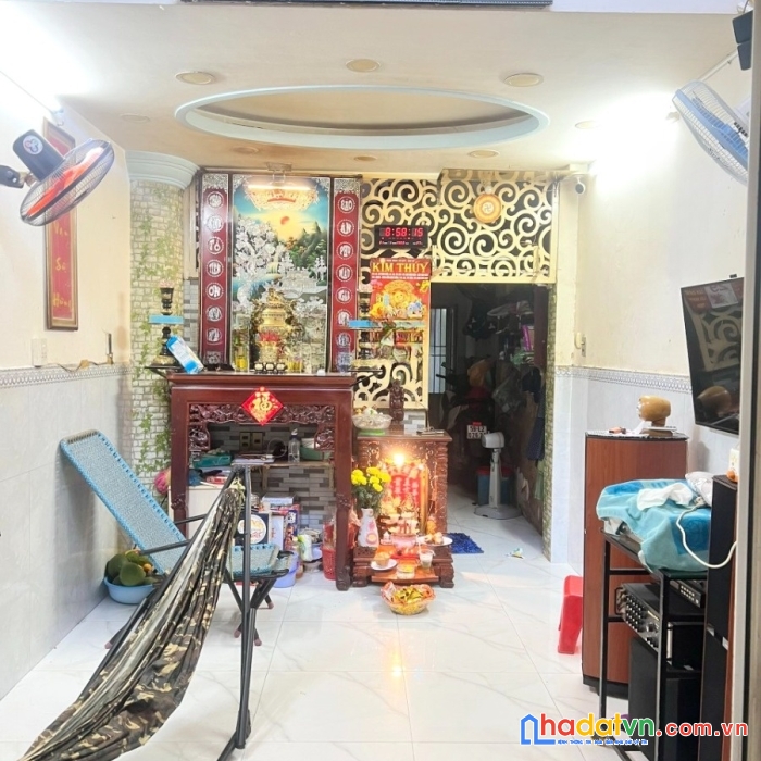 Nhà bán hẻm thông đường nguyễn duy & hưng phú p10,q8