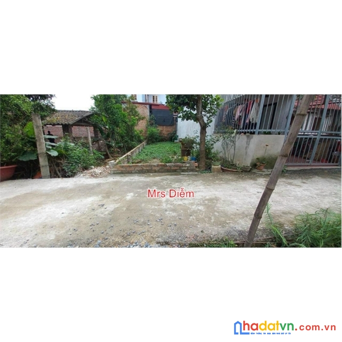 2.5 tỷ. mrs diễm cần bán 55.3m đất ngay tại trung tâm phúc lộc, uy nỗ, đông anh