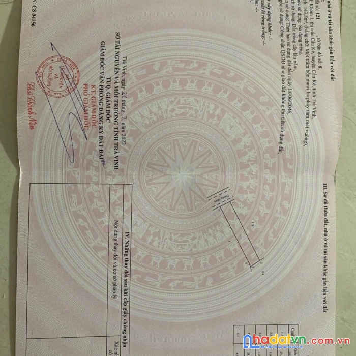 Sở hữu ngay 3 lô đất  liền kề vị trí đẹp tại huyện cầu kè,tỉnh trà vinh