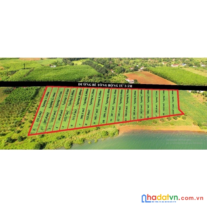 Sở hữu ngay lô đất vị trí đẹp tại huyện sông hinh, tỉnh phú yên.