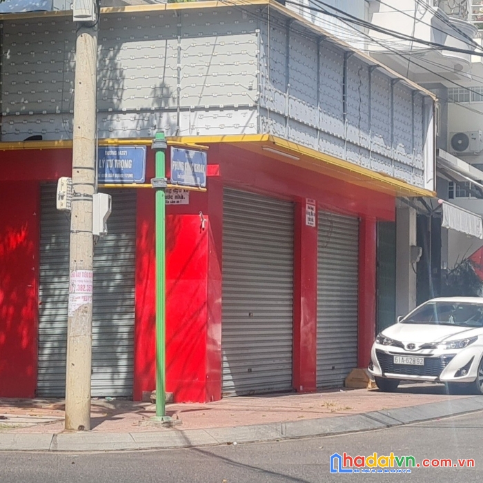Chính chủ cho thuê nhà 2 mặt tiền lý tự trọng giao phùng khắc khoan, tp vũng tàu, dt 91.5m2, giá