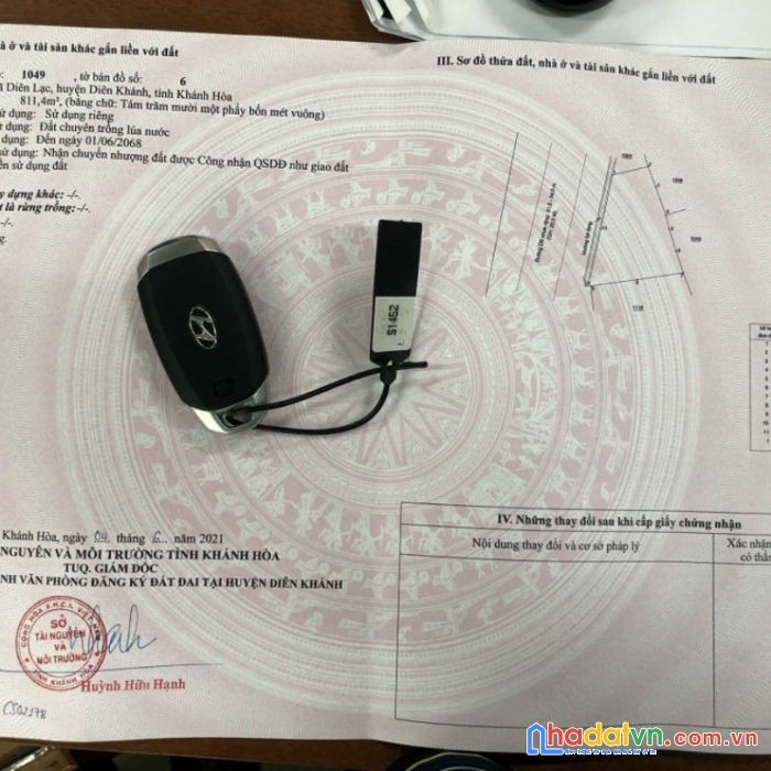 Bán 3 lô lúa mt d6 xóm mới diên lạc, diên khánh