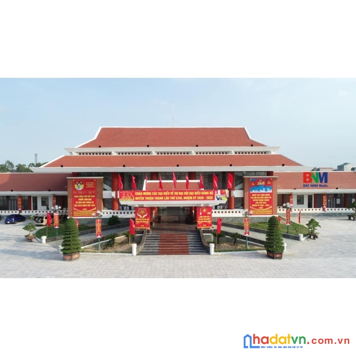 Bán lô đất mặt đường siêu loại, thị trấn hồ, thuận thành, bắc ninh, giá 6.35 tỷ