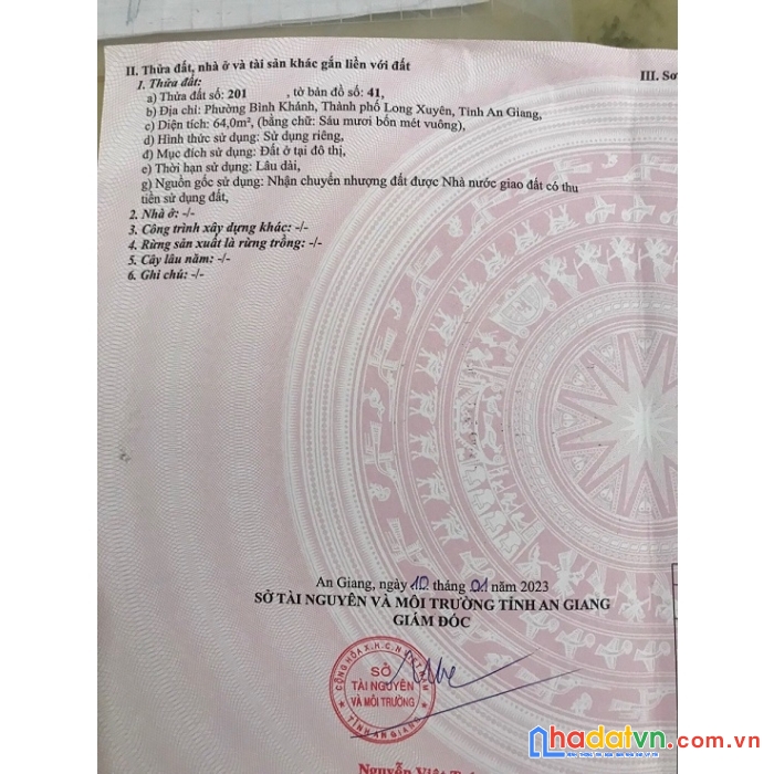Sở hữu ngay lô đất vị trí đắc địa tại đường cao thắng, p. bình khánh, tp. long xuyên, an giang.