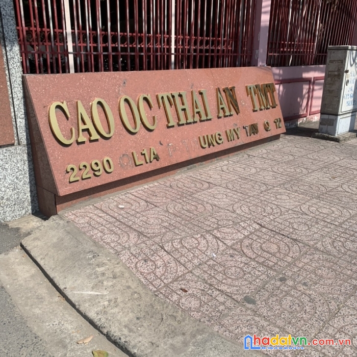 Chỉ 2.55 tỷ có căn hộ chung cư thới an, đối diện cvpm quang trung, q12