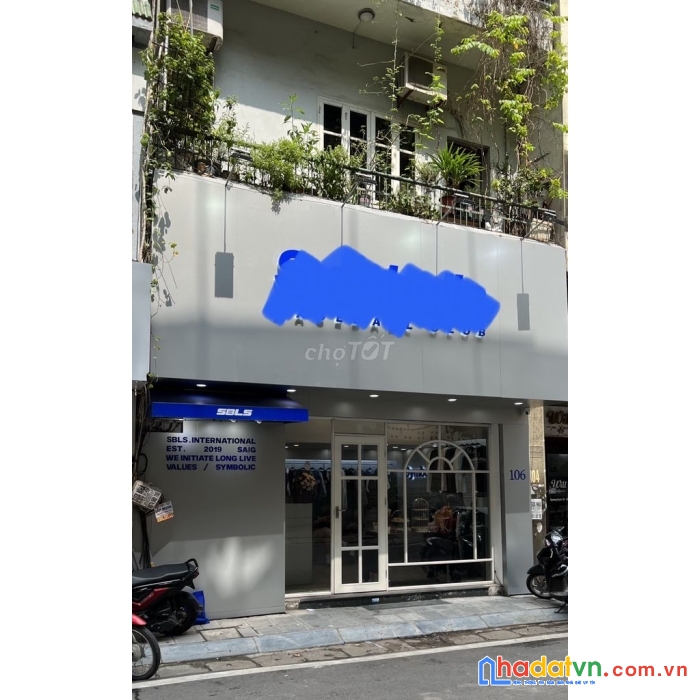 Sang nhượng mặt bằng kinh doanh phố triệu việt vương