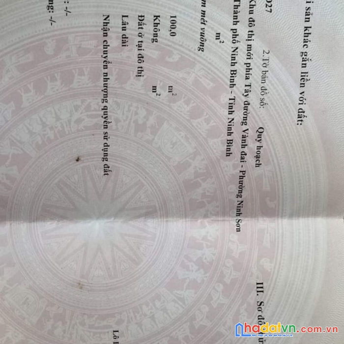 ❌ em chính chủ cần bán lô đất tp ninh bình_lh: 0385329633 ❌