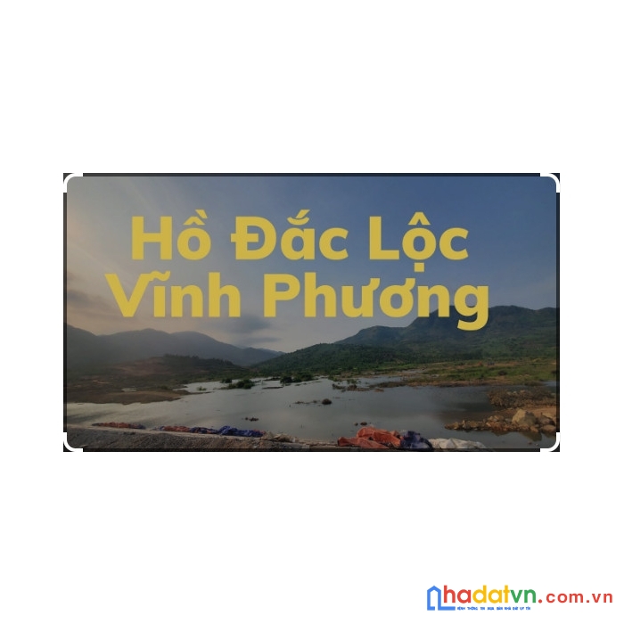 Bán 2 hecta đất view hồ đắc lộc, vĩnh phương, nha trang chỉ 270k/m2
