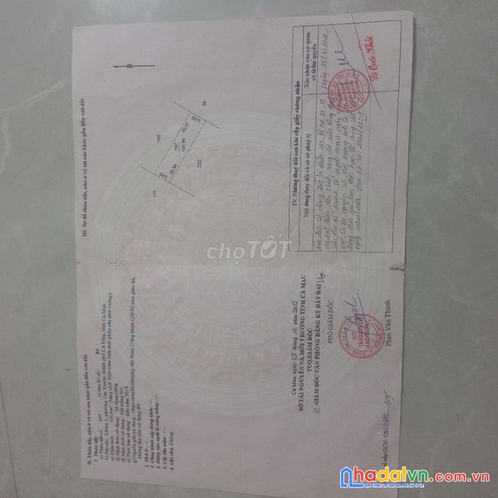 Nhà chính chủ - vị trí đẹp - giá rẻ nhất khu vực tân xuyên – cà mau