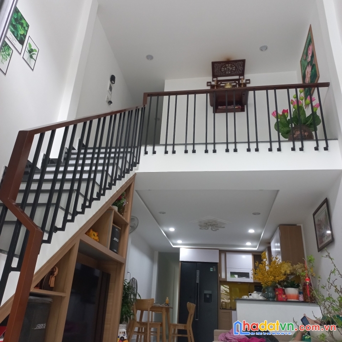 Nhà hoà cường bắc, hoàng thúc trâm, ô tô 5.5m, 68m2, đẹp