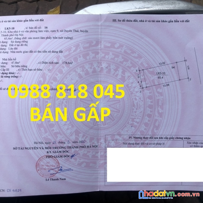 Cắt lỗ nhà phân lô huyện thường tín, 3.5 tầng, full nội thất, nhỉnh 4 tỷ, đường ô tô