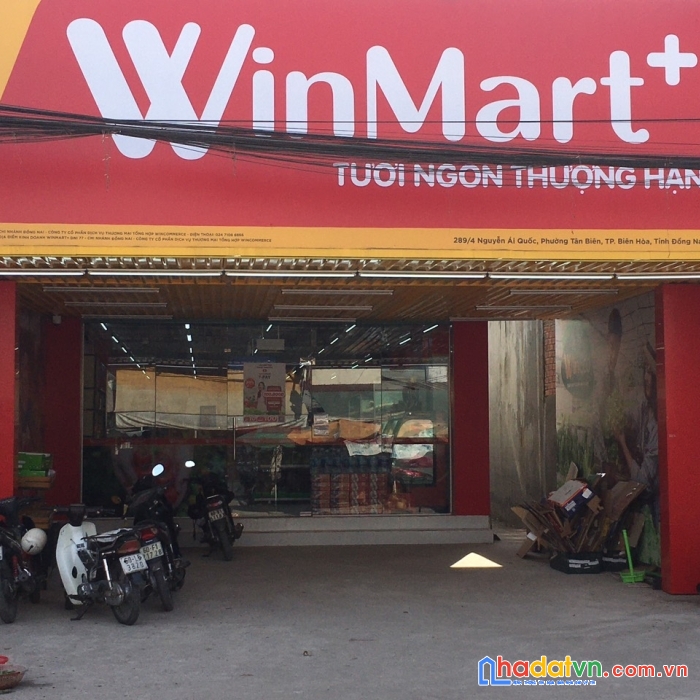 Chính chủ cần ra gấp lô đất, gắn liền nhà đang cho winmart thuê tại tân biên,tp biên hòa, đn.
