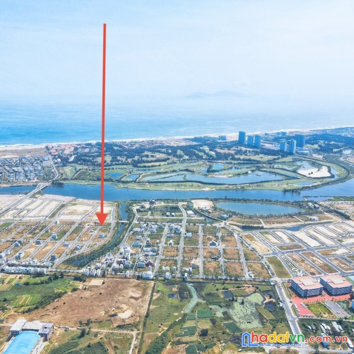 Sản phẩm với vỉa hè 8m của trục bắc-nam