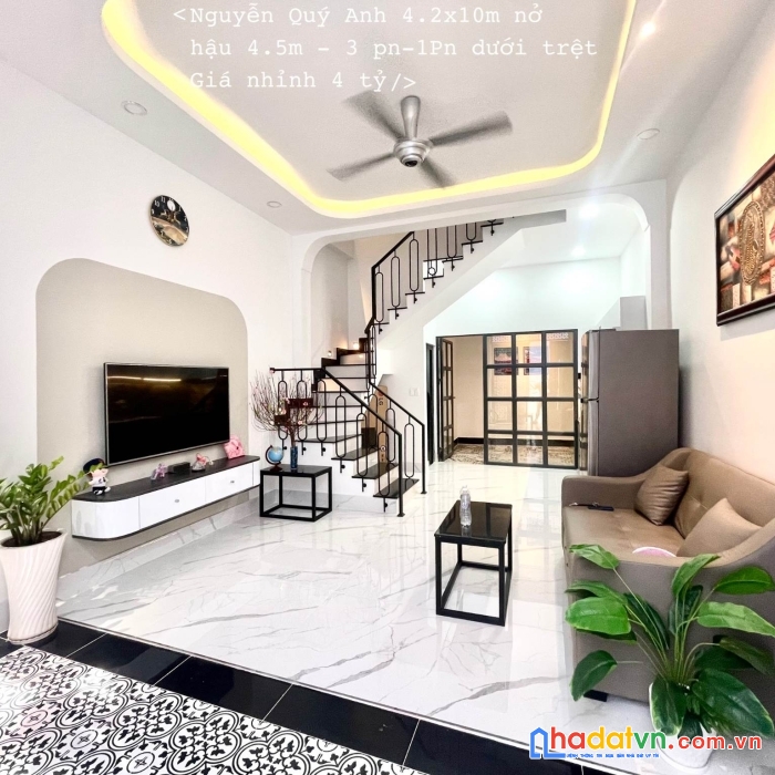 Bán nhà công nghệ 4.0  hxh nguyễn quý anh, tân phú 45m2, 2 tầng chỉ nhỉnh 4 tỷ lh 0902160655.