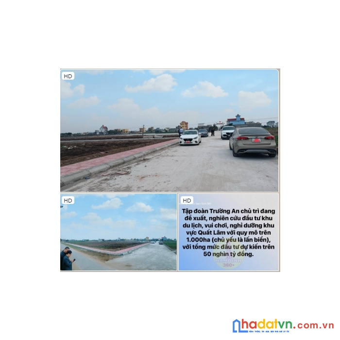 Cần bán lô đất tại thị trấn quất lâm – huyện giao thuỷ - tỉnh nam định.