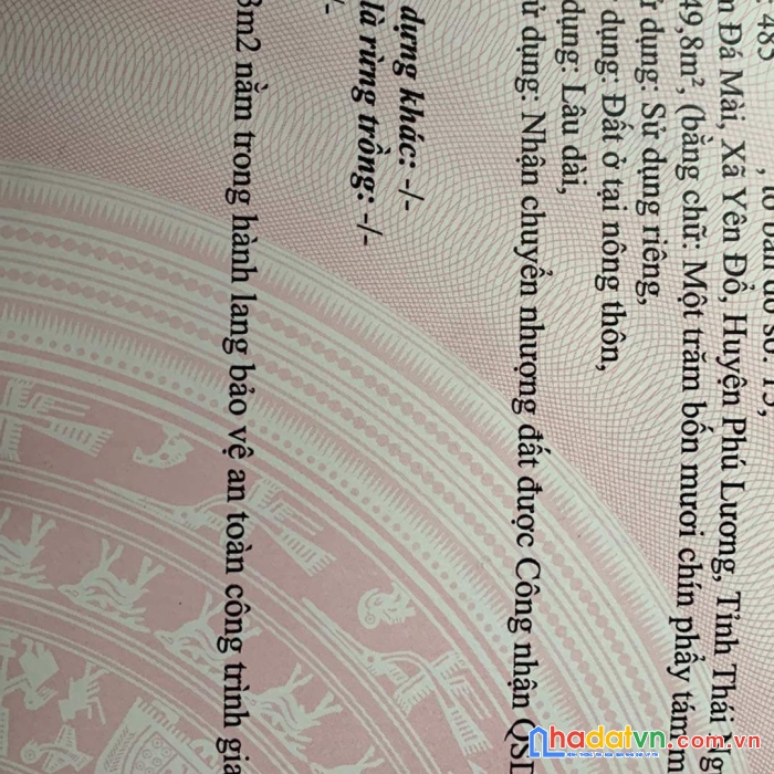 Chính chủ cần tiền bán nhanh lô đất tại mặt đường ql 3 - đá mài - yên đổ - phú lương - thái nguyên.