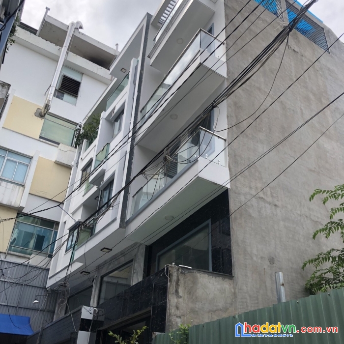 Bán nhà dương quảng hàm gò vấp 43m2 hẻm 6m nhà mới 4 tầng giá 6 tỷ 9