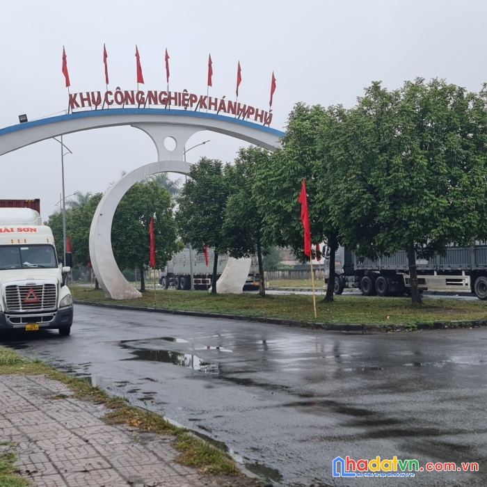 Chuyển nhượn kcn khánh phú, tỉnh ninh bình - 15000m2, miễn tg