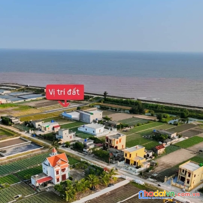 Tài chính hơn #700_triệu đất mặt biển #quất_lâm, sổ đỏ đất ở vĩnh viễn, trước mặt là #bãi_tắm, sau