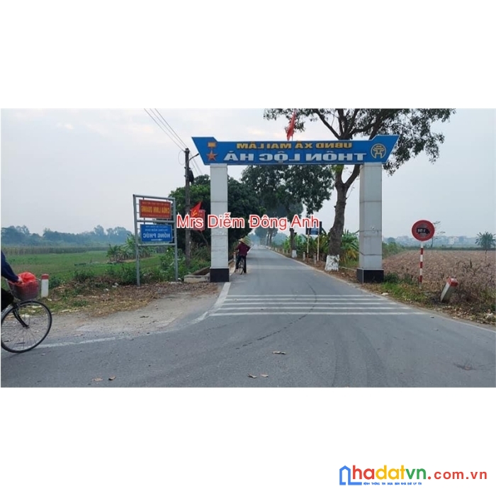 Nhỉnh 50 triệu, mrs diễm cần bán gấp 82.3m đất lô góc đấu giá lộc hà, mai lâm, đông