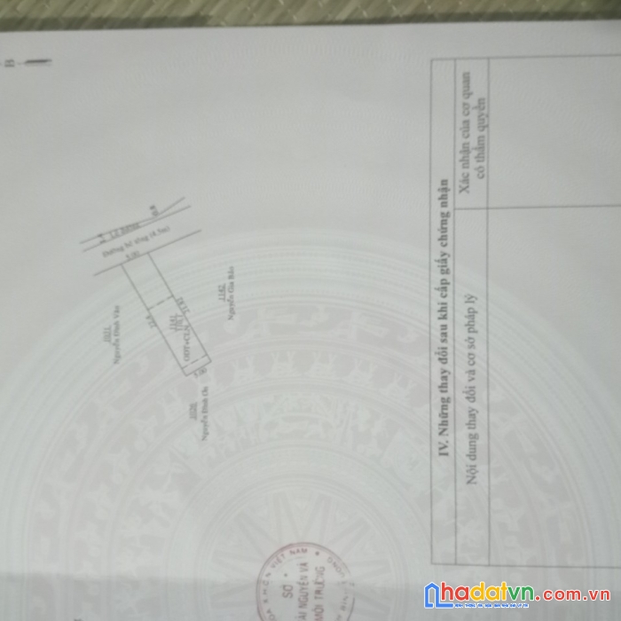 Cần bán lô đất vị trí đẹp tại định hoà tp thủ dầu một