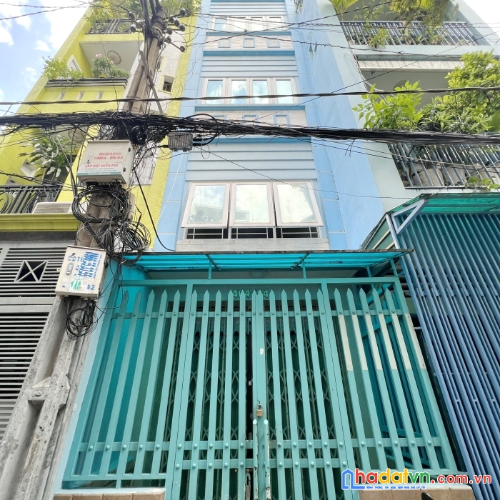 Nhà 4 tầng hẻm thông đường nguyễn đình chiểu p4q3 giá : 7.1 tỷ