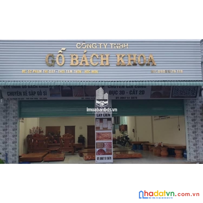Chính chủ cần bán nhà mặt tiền ở xã thới tam thôn ,huyện hóc môn, hồ chí minh