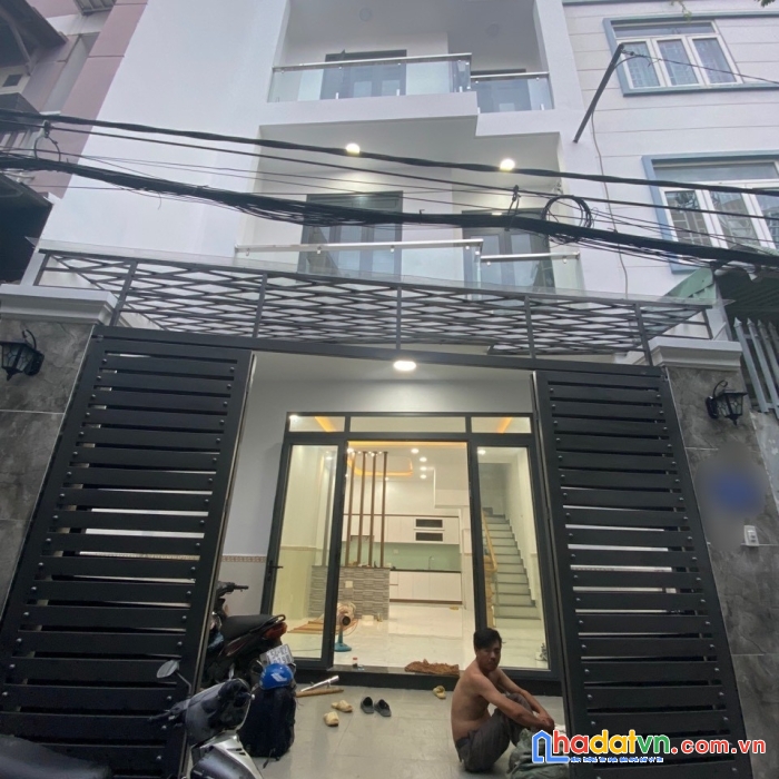 Bán nhà nguyễn oanh gò vấp 60m2 ô tô ngủ trong nhà 4 tầng 5 phòng 7 tỷ 6