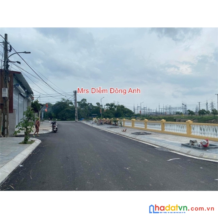Chỉ 750 triệu, mrs diễm cần bán 43.5m đất ngay trung tâm hương trầm, thụy lâm, đông anh.