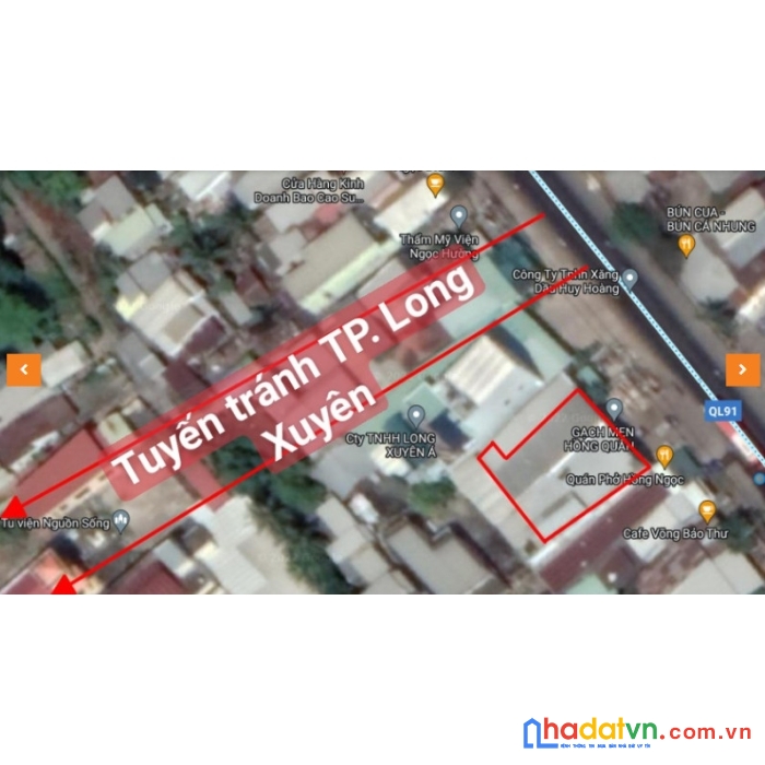Chính chủ bán,cho thuê, hoặc trao đổi đất mặt tiền trần hưng đạo, long xuyên, an giang