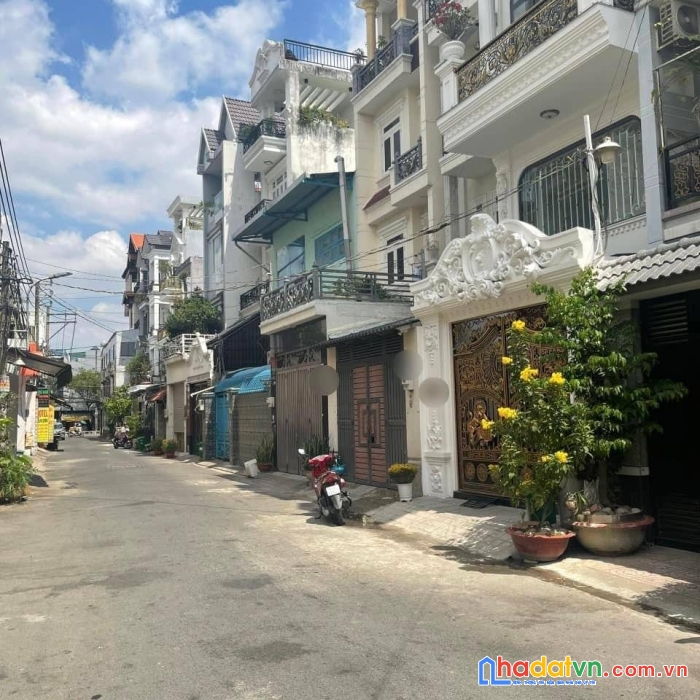 Bán nhà 4 tầng đường lê văn quới, hẻm 8m, 76m2 giá 8.9 tỷ