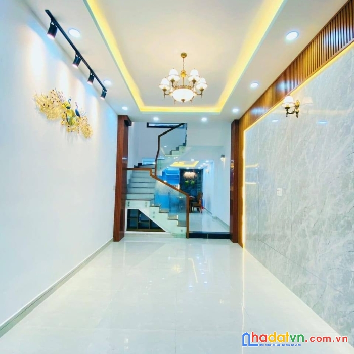 Bán nhà mới 4 tầng đường nguyễn hữu tiến, hẻm xe hơi, 57m2 chỉ 5.75 tỷ